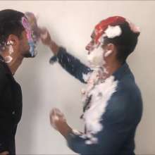 RevSlymsford: Rafa V John in "Don't Date My Little Sister!" Piefight