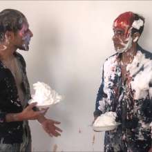 RevSlymsford: Rafa V John in "Don't Date My Little Sister!" Piefight