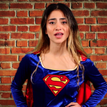 PieZone: "Supergirl Gets Creamed" featuring Sofia!