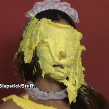 SlapstickStuff: Naomi Returns as a Topless Maid!