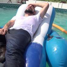 Jayce: Stephon in Down Jacket, Jeans, Boots down to BB's Pool