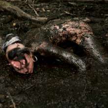 Pure Paint: Suma in Forest Mud Bondage