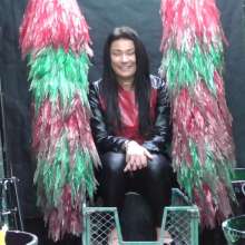 LiquidX: The Human Carwash: Kim in Leather