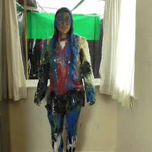 LiquidX: The Human Carwash: Kim in Leather