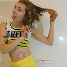 Kaydens: Kaydens the Cheerleader Fucks In Peanutbutter and Jelly
