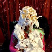 mrsbee: Bee's Holiday Shoot!  Angel wings, red and green slime, oh my!
