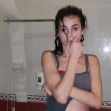 Wet Live Team: Anastasia and Her Adorable, Wet Outfit!