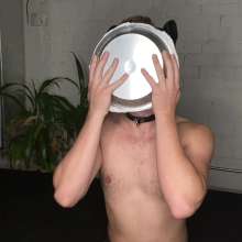 Alexxx: Catboy Alex Pies Himself + Dildo Play