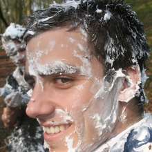 wamgame1: Chris and Rick Foam Fight