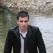 wamgame1: Chris Soaked in a Suit in the River