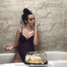 Slimed Models: Sera Cakes Herself