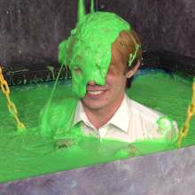 WamtasticUK: Lowered into Giant Cold Slime Tanks The Vat Aiden Vs Josh