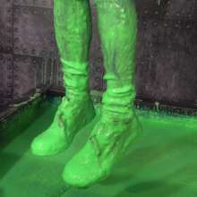 WamtasticUK: Lowered into Giant Cold Slime Tanks The Vat Aiden Vs Josh