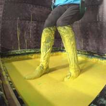 WamtasticUK: Lowered into Giant Cold Slime Tanks The Vat Aiden Vs Josh