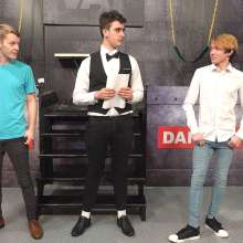 WamtasticUK: Lowered into Giant Cold Slime Tanks The Vat Aiden Vs Josh