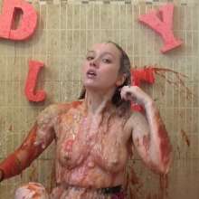 Big_Tits_Gunge: Lauren Slimed and Splattered In  'Dirty Girl'