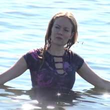 Wamtastic Jessica: Leah Gabrielle Goes for a Casual Swim