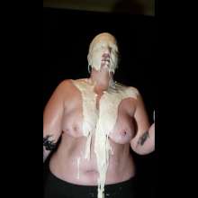curiousvixen84: Marlaina Slimed 3 Times and Pied Once!