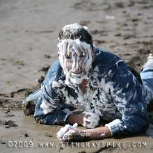 wamgame1: Mike Gets Muddy and Foamy