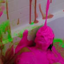 messyhot: Ms Raina Gets Slimed for Her First Time