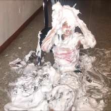 RevSlymsford: Rosy's Non-Stop Pie Barrage Obliteration: Covered in 45 Pies