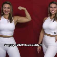 SlapstickStuff: Now Edited!  Sasha's Messy Workout, Plus Smash vs.  Smush!