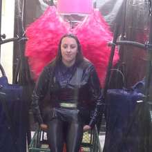 LiquidX: The Human Carwash: Michaela in Officewear