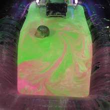 LiquidX: The Plunga!  Messyworld Producer Dunked by Janey and Michaela