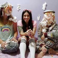 The Man and The Wife: New Download: 'The Sleepover' (3 girl scene with pies!)