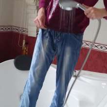 Wet Live Team: The Thin Boy Quickly Joined Our Wetlook Team!