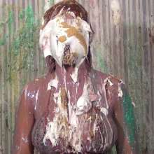 Anglefan: Hot busty blonde slimed