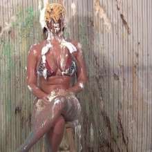 Anglefan: Hot busty blonde slimed