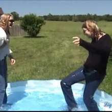 wamtec: Wet Jeans Girls--Steffi and Angel