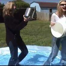 wamtec: Wet Jeans Girls--Steffi and Angel