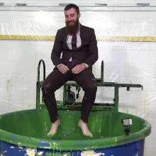 WamtasticUK: 4 Guys in Suits Gunge Dunk Tank Game