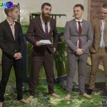 WamtasticUK: 4 Guys in Suits Gunge Dunk Tank Game