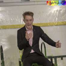 WamtasticUK: 4 Guys in Suits Gunge Dunk Tank Game