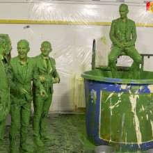 WamtasticUK: 4 Guys in Suits Gunge Dunk Tank Game