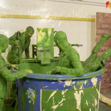 WamtasticUK: 4 Guys in Suits Gunge Dunk Tank Game