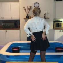 WAMfuns Messy Forfeits: Bex Strip Tease And Gunging