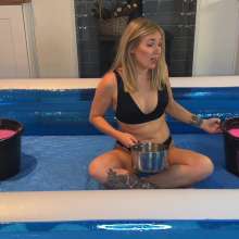 WAMfuns Messy Forfeits: Bex Strip Tease And Gunging