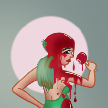 wammypinupart: sweet treats (pinup cartoons)