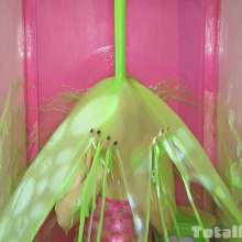 TotallyGunged: Liz Rainbow gets "Chained and Slimed" in our Gunge Tank!