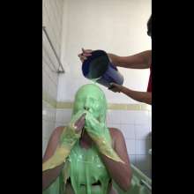 Thefetishgirl: Custard and Green Slime