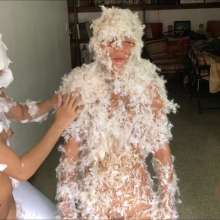 RevSlymsford: Enf Wam: More Messy Humiliation For Luna And Kimmi