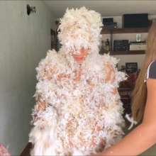 RevSlymsford: Enf Wam: More Messy Humiliation For Luna And Kimmi