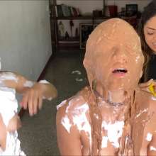 RevSlymsford: Enf Wam: More Messy Humiliation For Luna And Kimmi