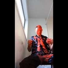 Messy Mark: Every Pie, and Gunging Wearing Leather