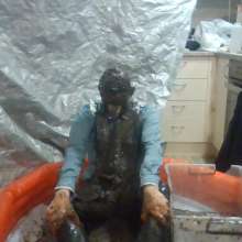 Messy Mark: Every Pie, and Gunging Wearing Leather