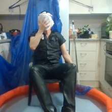 Messy Mark: Every Pie, and Gunging Wearing Leather